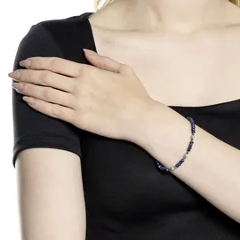 LEONARDO Anjana Armband Edelstahl blau/grau/weiß 21,5 cm