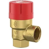 Flamco Meibes Membran-Sicherheitsventil Prescor Rp 1/2, Rp 3/4, 50 kW, 2,5 bar