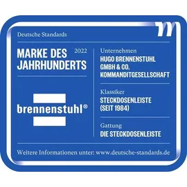 Brennenstuhl Steckdosenleiste 1,5 m Weiß 3 St.
