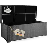 RS Trade Auflagenbox Auflagenbox Sienna grau|silberfarben