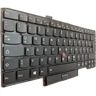 DE - Tastatur mit Beleuchtung kompatibel für IBM Lenovo Thinkpad X1 Carbon 04Y0798