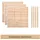 BM Massivholz Sichtschutzzaunpfosten 180 x 180 cm beige Massivholz 3 St.
