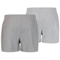 Levi's Web-Boxershorts grau S 2er Pack