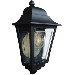 Deco Lane Outdoor Wandleuchte schwarz IP44 DECO-LANE7-BLACK