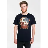 LOGOSHIRT Tom und Jerry blau XS