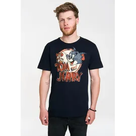 LOGOSHIRT Tom und Jerry blau XS