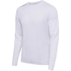 hummel hmlRUN langarm Laufshirt Herren 9001 - white 3XL