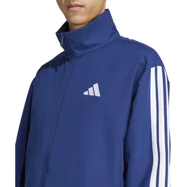 adidas 3 Stripes Woven Trainingsanzug Dark Blue L
