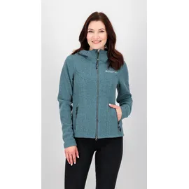 DEPROC activ Glory May Strickfleecejacke Grau M