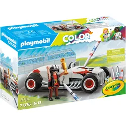 PLAYMOBIL 71376 - COLOR - Rennauto