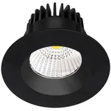 ARCCHIO Aryx 1-flammig rund Schwarz Aluminium