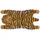 Homescapes Tiger 74 x 37 cm Braun/Orange