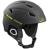 Black Crevice Skihelm Kitzbühel, 9, 5 Größen, BCR143764 (Schwarz/Gelb, M)