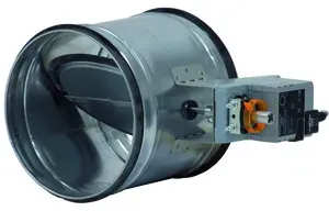 S&P Absperrklappe AKM-250 F-24V ? DN 250 ? 24V ? motorbetätigt Federrücklauf ? S...