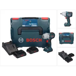 Bosch GDS 18V-450 HC Professional inkl. 2 x 4 Ah + L-Boxx 06019K4002