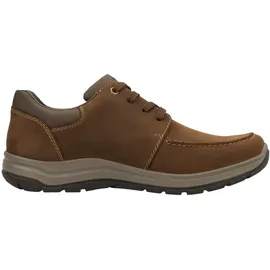 Rieker Schnürschuh braun / dunkelgrau 45