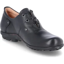 THINK! KONG chromfrei gegerbte nachhaltige Halbschuhe, SCHWARZ 43