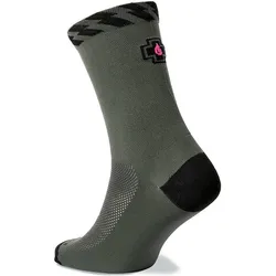 Muc-Off Technical Riders Socken Khaki Grün M