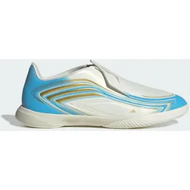 adidas F50 Messi League IN Kinder Beige/Ivory/Semi Blue Burst/Icey Blue 30