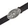 Mustang Herrengürtel Leder schwarz 110 cm