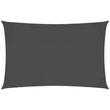 furnicato Sonnensegel Oxford-gewebe Rechteckig 5x8 M Anthrazit