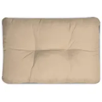 Beautissu Rückenkissen 50 x 40 x 12 cm beige 1 St.