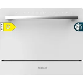 Cecotec Bolero Aguazero 2400 Geschirrspüler (kompakt, 600 mm, Weiß)