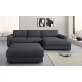 PLACES OF STYLE »Bloomfield, bequem und elegant, OTTOs Choice, L-Form«, wahlweise mit Bettfunktion und Bettkasten, grau