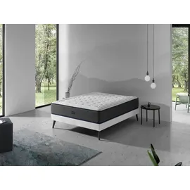 shaula Matratze 140X200 Olympo, Hohe 30 cm viskoelastisch, Ergonomisch, hybrid und atmungsaktiv. Mittlere Hartegrad H3