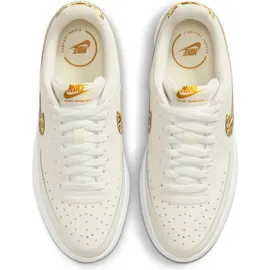Nike Court Vision Damen Plateau Sneaker Phantom/Sesame/White/Summit White 44