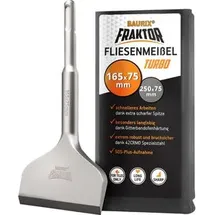 BAURIX Flachmeißel SDS Plus 165 mm 1