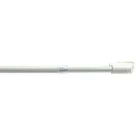 LIEDECO Scheibenstange LIEDECO Gr. 1, weiß, Ø:12mm, Kunststoff, Metall, Gardinenstangen