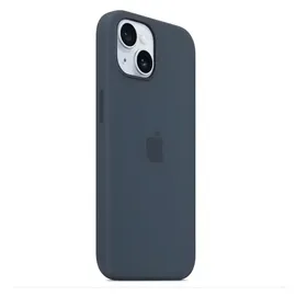 Apple iPhone 15 Pro Max Silikon Case Sturmblau