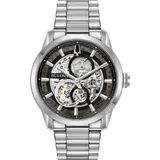 BULOVA Herren Analog Automatik Uhr mit Edelstahl Armband 96A208