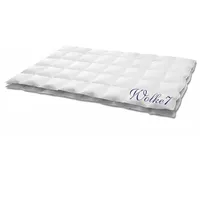 HANSKRUCHEN GmbH HANSKRUCHEN® Wolke 7 Decke 90% Daunen 155x220 cm extra leicht waschbar Allergiker Daunendecke atmungsaktiv Kassettendecke weiß - Weiß