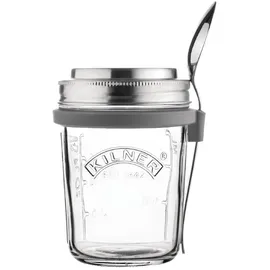 Kilner Breakfast Jar Set To-Go-Frühstücksglas 350ml (0025.899)