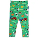 Toby Tiger Leggings Leggings Grün 122