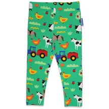 Toby Tiger Leggings Leggings Grün 122