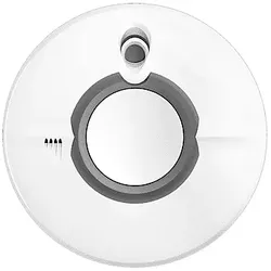 YALE Smart Alarm Smoke Sensor - Vernetzbarer Rauchmelder, Weiß