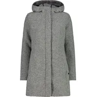 CMP Coat Fix Hood 32m2286 Jacke - Grey Melange
