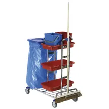 FloorStar Reinigungswagen PW 2 2-70 Verchromt