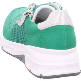 Rieker Sneaker Low Grün/Silber Damen 43