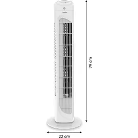 Medion E11 TF Turmventilator 45 cm Weiß