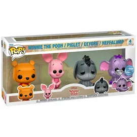 Funko Pop! Disney Winnie The Pooh Piglet Eeyore Heffalump #4er Pack Special Editon