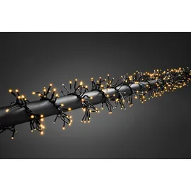 Konstsmide LED Lichterkette Büschellichterkette 12,2 m Bernsteinfarben