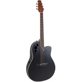 Applause E Akustikgitarre Elite AE44 Mis Cutaway black satin AE44-5S Mid Cutaway