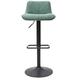 miliboo Barhocker Stoff blassgrün 2er Set