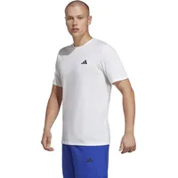 Adidas Herren Train Essentials Comfort Training Tee, White/Black, XL
