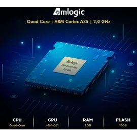 DreamBox Play UltraHD 4K UHD Android TV 11 Black Dual WiFi, LAN, Bluetooth, HDMI