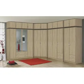 Sconto Schrankaufsatz Case 136 x 39 x 54,0 cm Braun